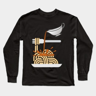 spaghetti lover Long Sleeve T-Shirt